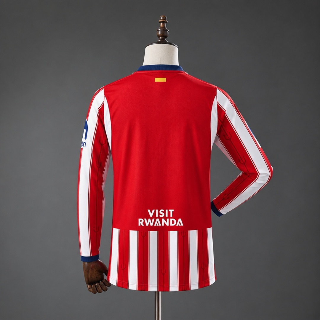 Atletico Madrid 26/27 Home Long-Sleeve Jersey S-5XL 2