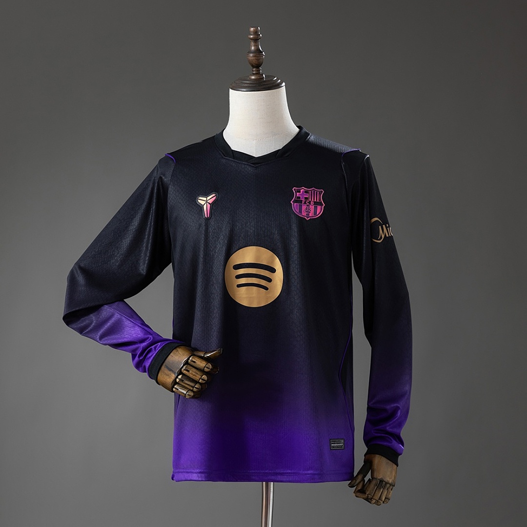 Barcelona 26/27 Away Long Sleeve Jersey S-5XL 3