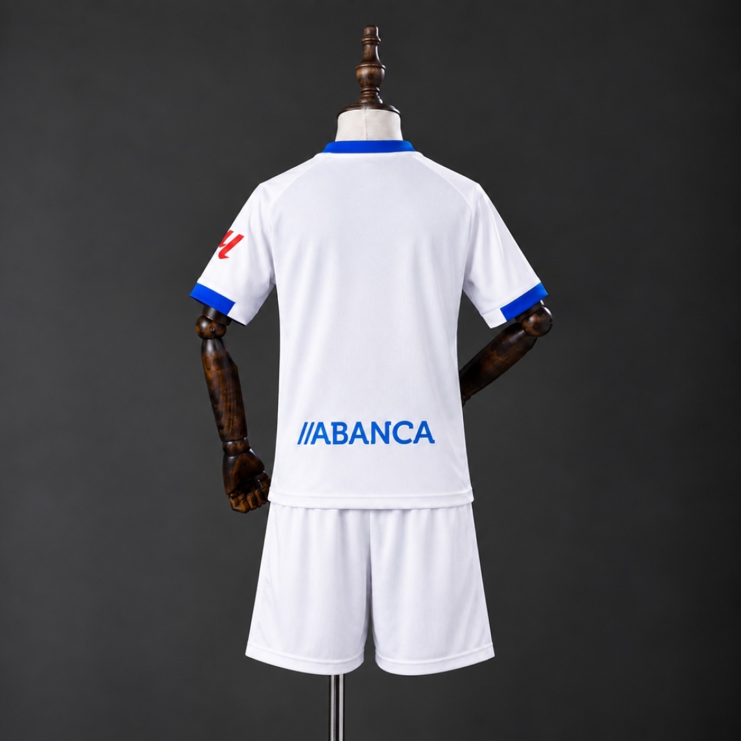 Deportivo La Coruna 26/27 Third Away Kids Kit Size 16-28 2