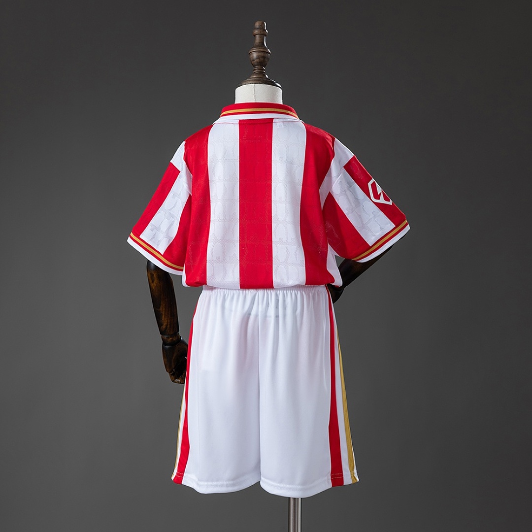 Sporting de Gijón 26/27 Home Kids Kit Size 16-28 3