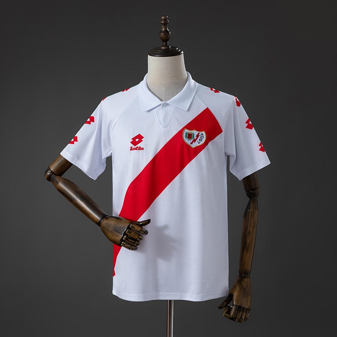 Rayo Vallecano 91/94 Home Retro Jersey S-XXL
