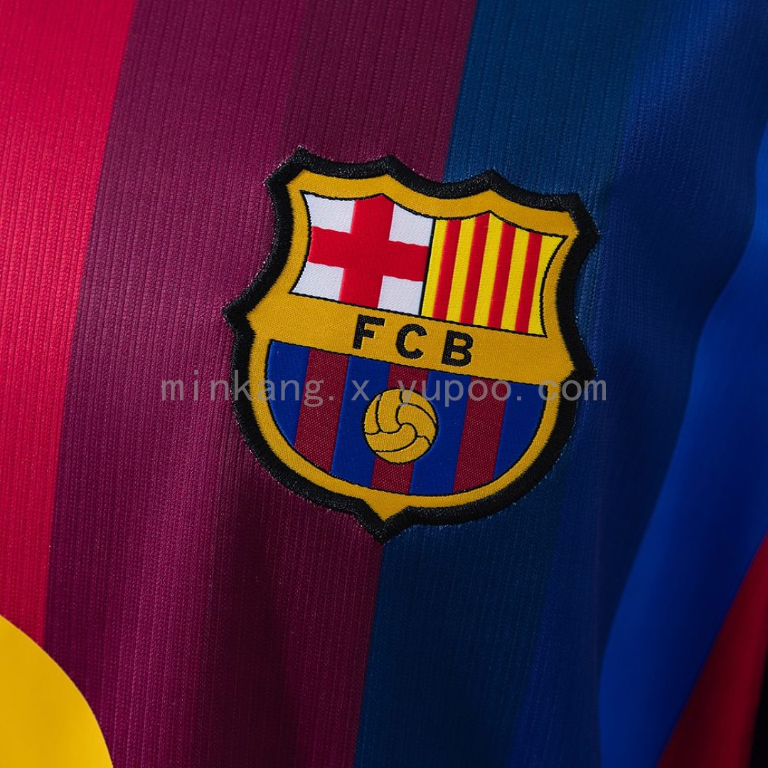 Barcelona 26/27 Home Long-Sleeve Jersey S-4XL 5