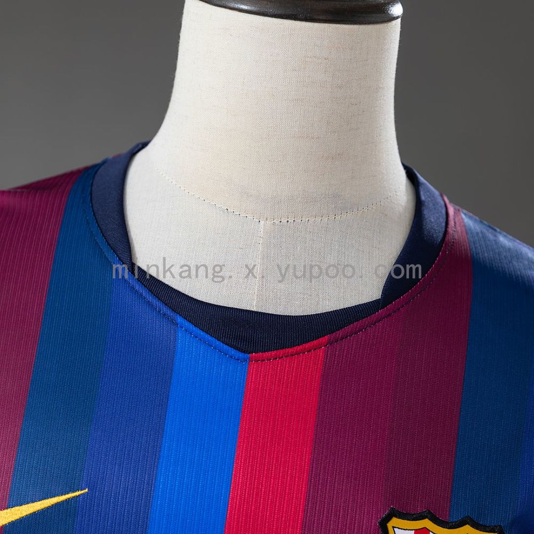 Barcelona 26/27 Home Long-Sleeve Jersey S-4XL 7