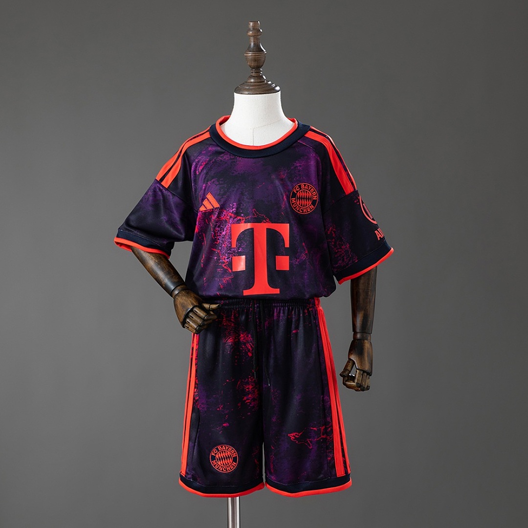 Bayern Munich 26/27 Third Away Kit Kids Size 16-28