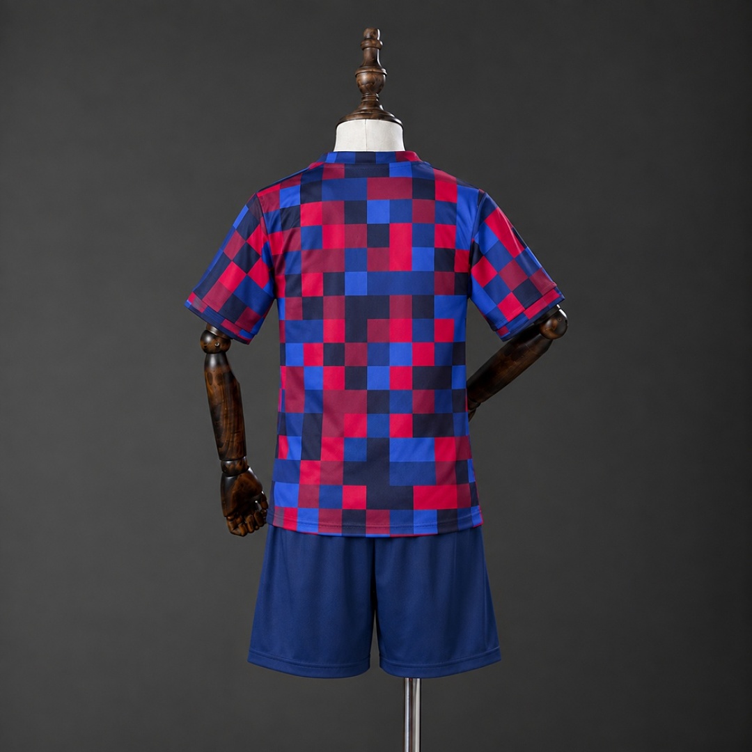 Barcelona 26/27 Training Kids Kit Size 16-30 小红帽 2