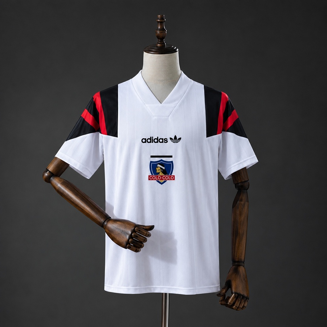 Colo-Colo 26/27 EQT White Retro Jersey S-4XL