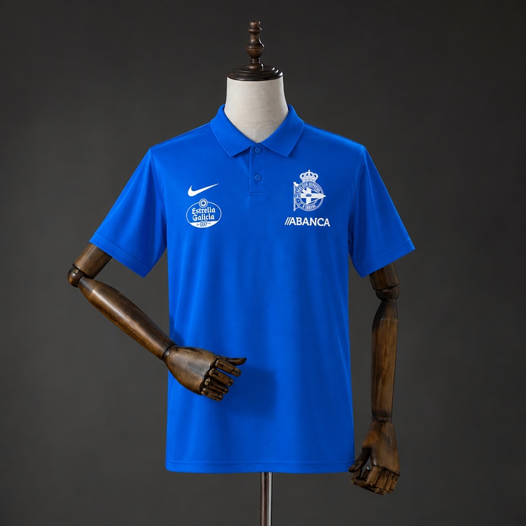 Deportivo La Coruna 26/27 Polo Jersey S-4XL 2