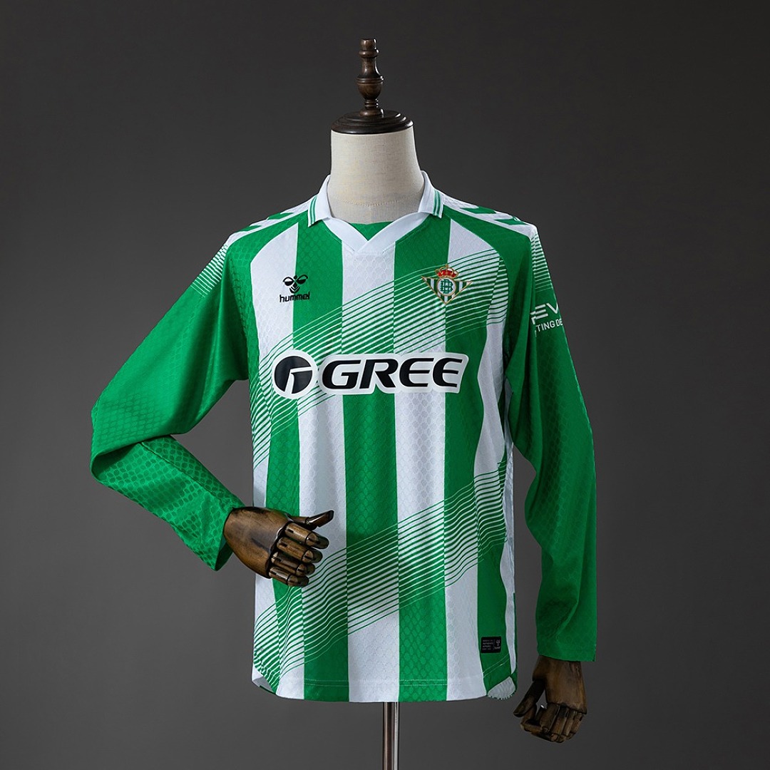 Real Betis 26/27 Home Long-Sleeve Jersey S-4XL 3