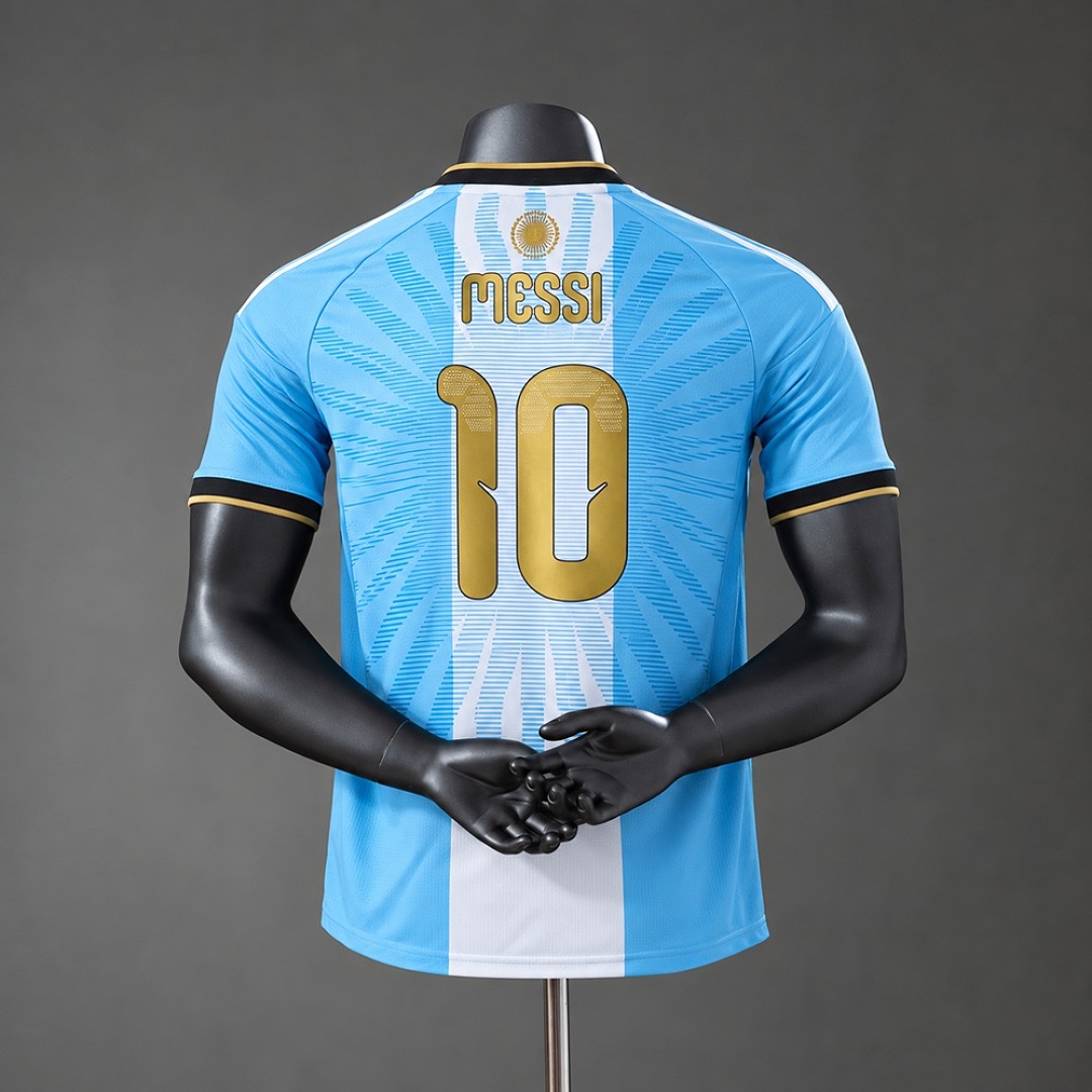 Argentina 2026 (With Number And Name) Special Player Version Jersey S-XXL 3