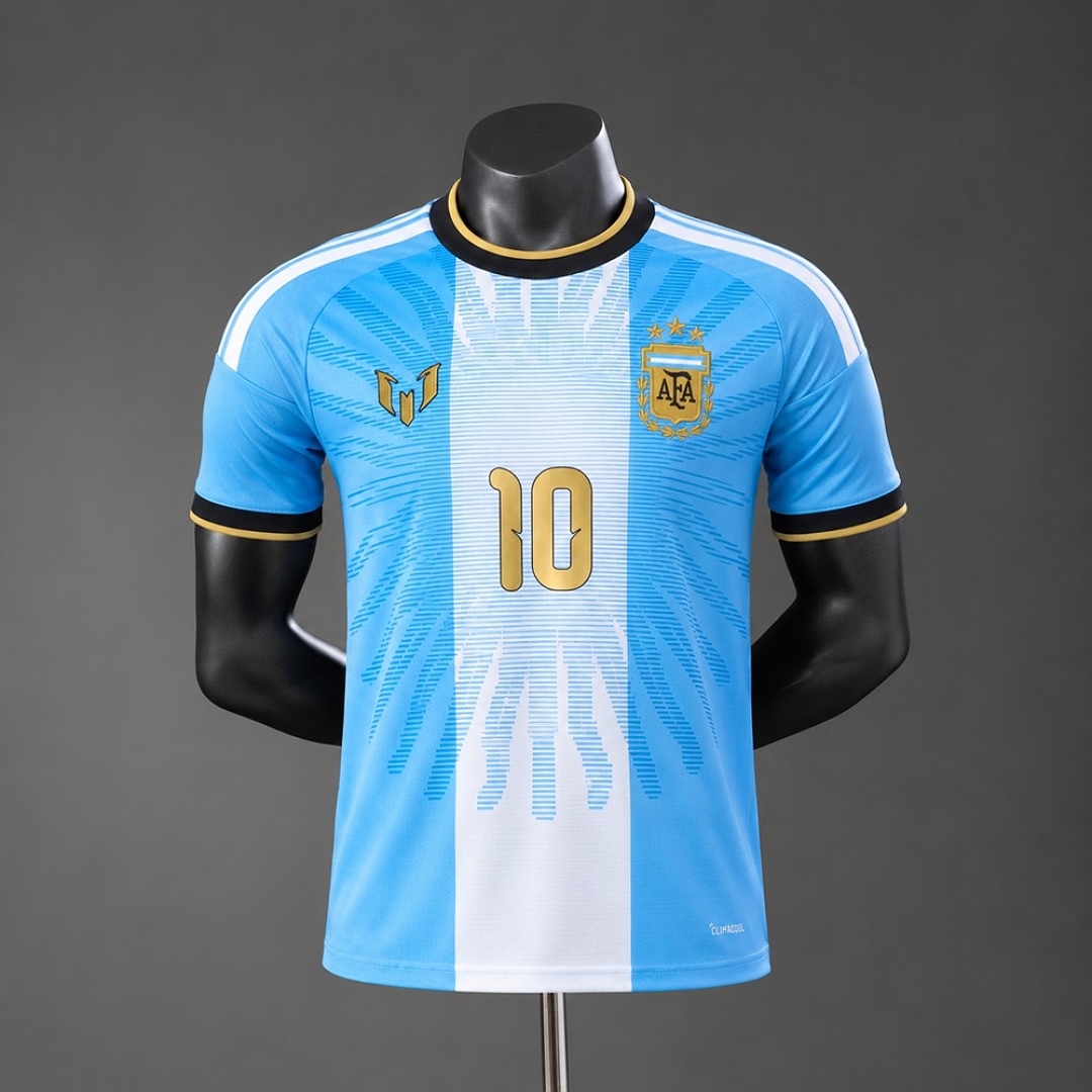 Argentina 2026 (With Number And Name) Special Player Version Jersey S-XXL
