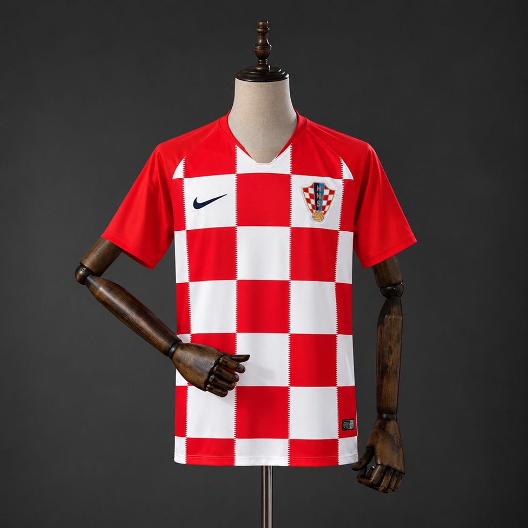 Croatia 2018 Home Retro Jersey S-XXL