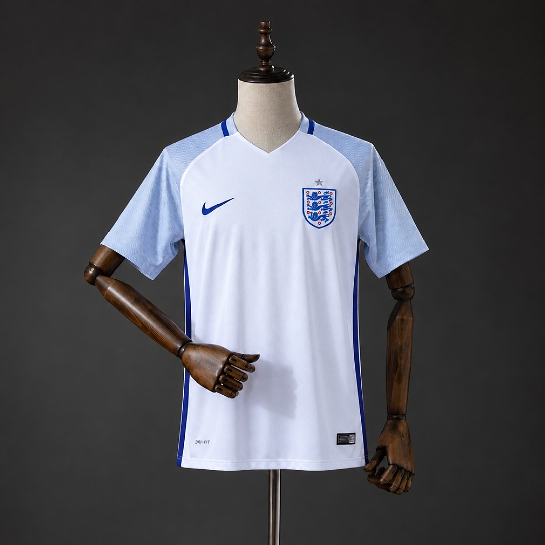 England 2016 Home Retro Jersey S-XXL