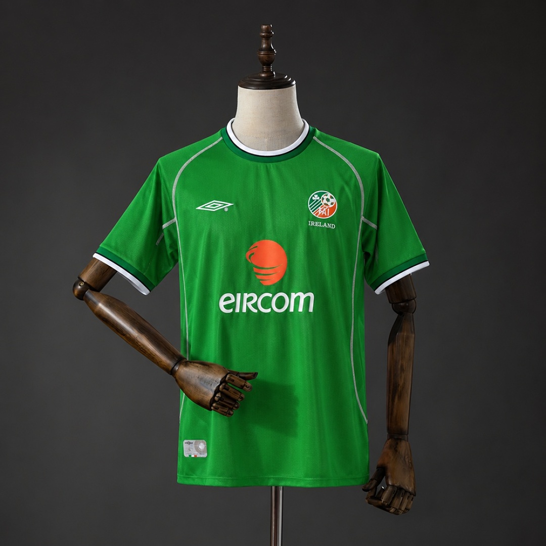Ireland 2002 Home Retro Jersey S-XXL