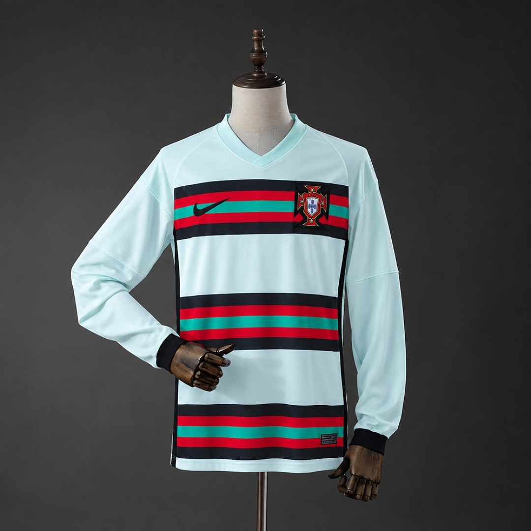 Portugal 2020 Away Long-Sleeves Retro Jersey S-XXL