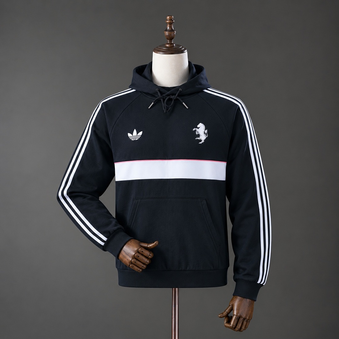 JUV 26/27 Hoodie - Black S-XXL 2
