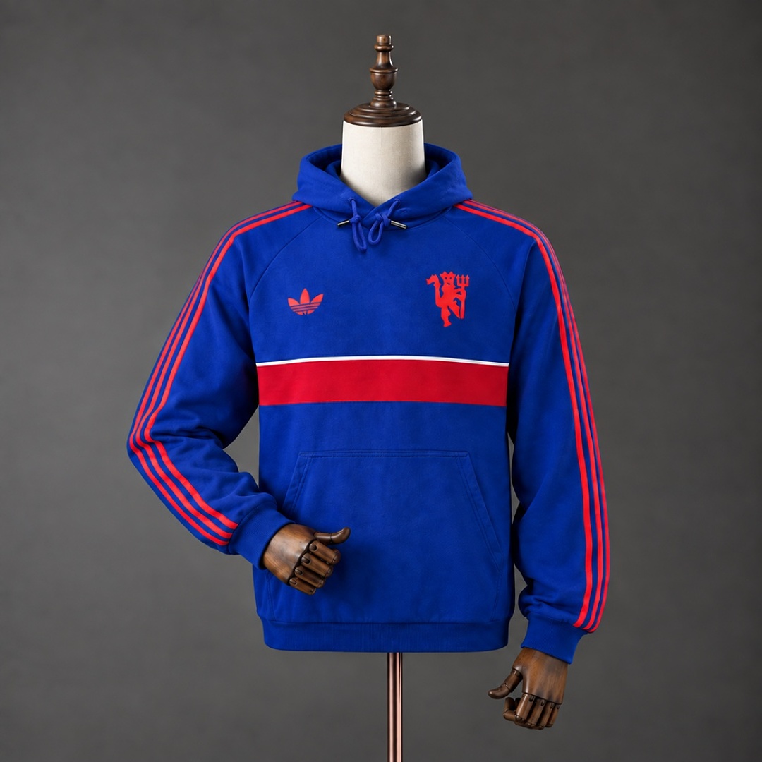 M-U 26/27 Hooded Sweatshirt - Blue S-XXL 2