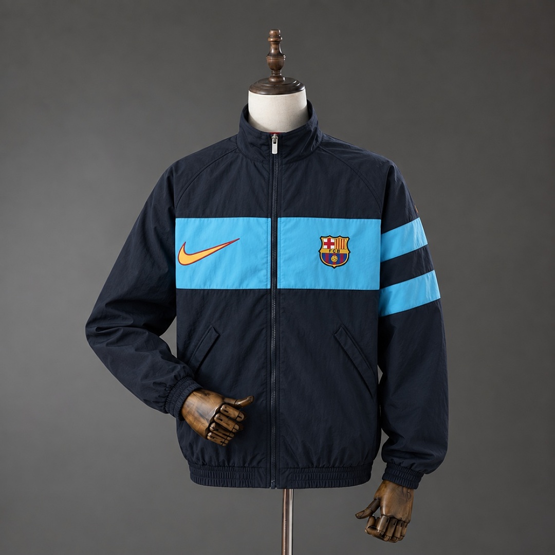 Barcelona 26/27 Full Zip Jacket - Black S-XXL 2