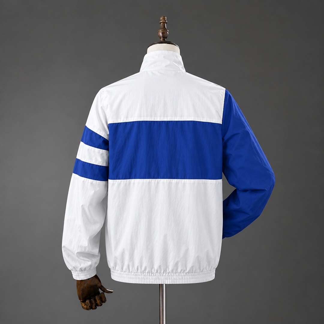 Chelsea 26/27 Full Zip Jacket - White and Blue S-XXL 2