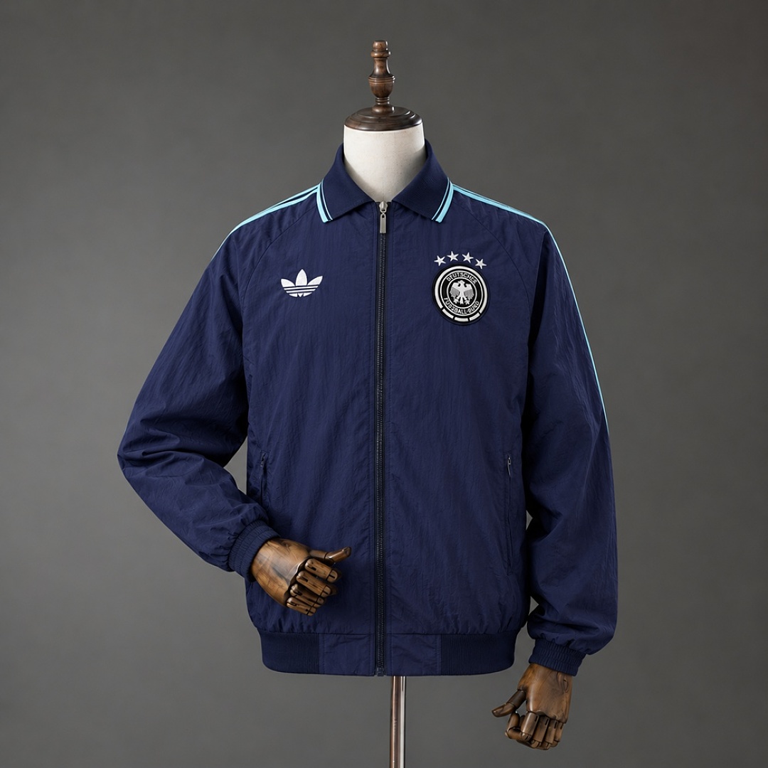 German 2026 Full-Zip Jacket - Navy Blue S-XXL