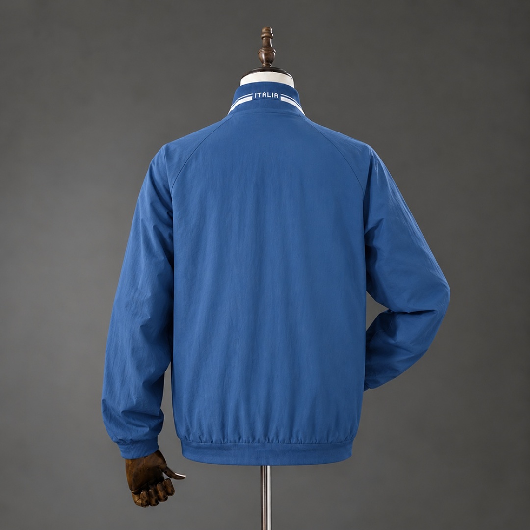Italy 2026 Full Zip Jacket - Navy Blue S-XXL 2