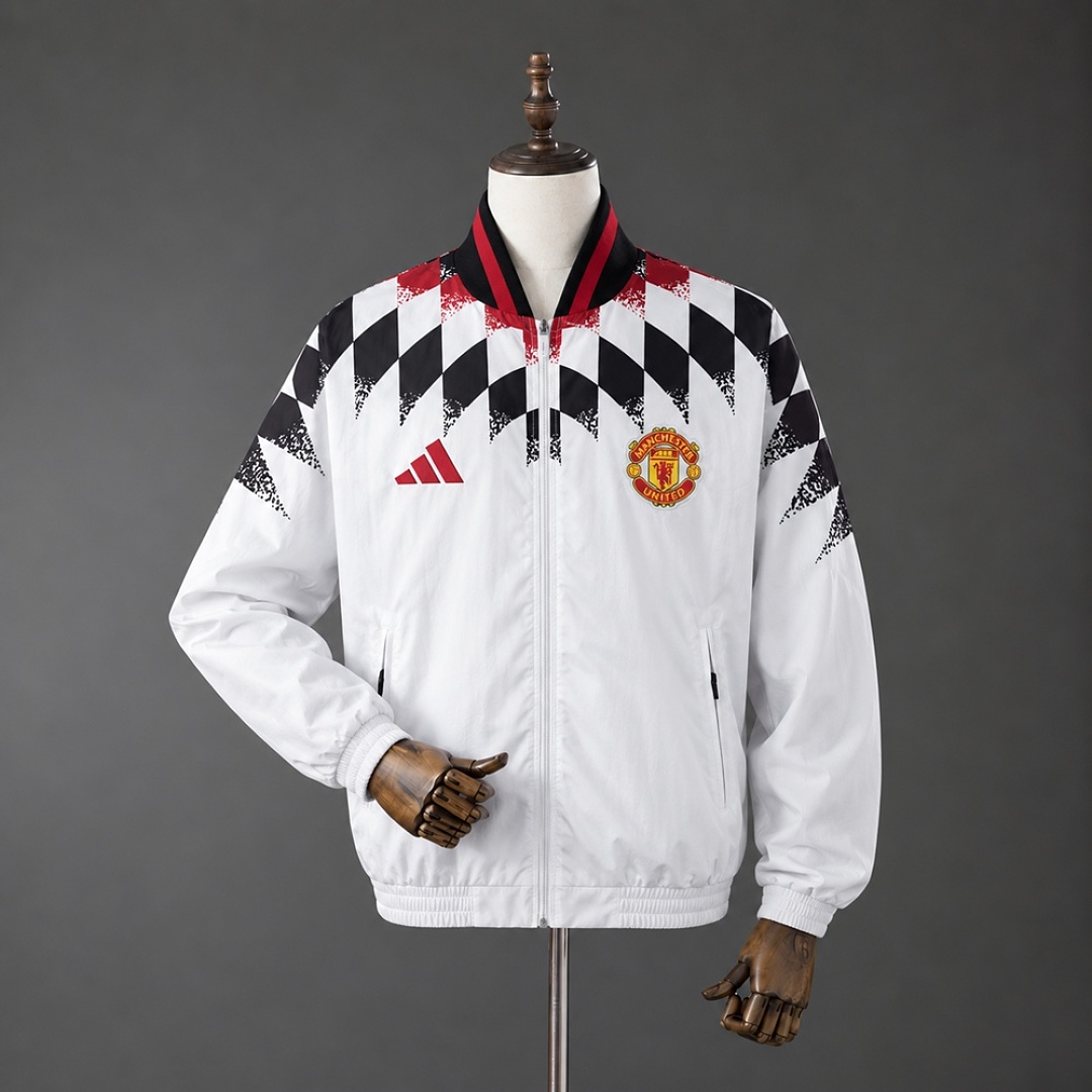 M-U 07/08 Full-Zip Jacket - White S-XXL