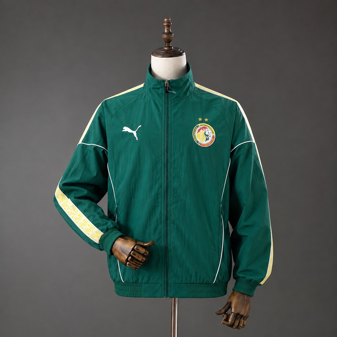 Senegal 2026 Full-Zip Jacket - Green S-XXL