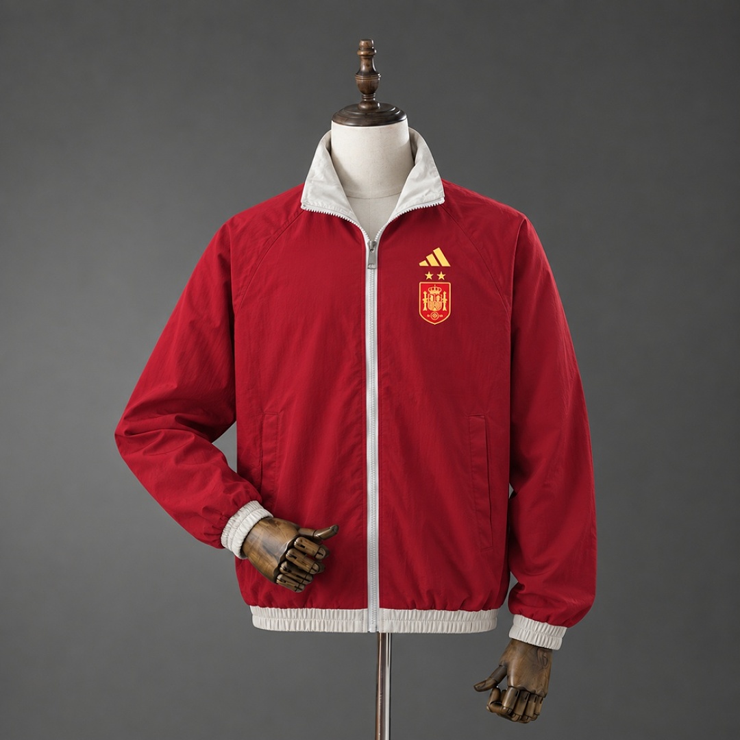 Spain 2026 Full Zip Jacket - Red S-XXL