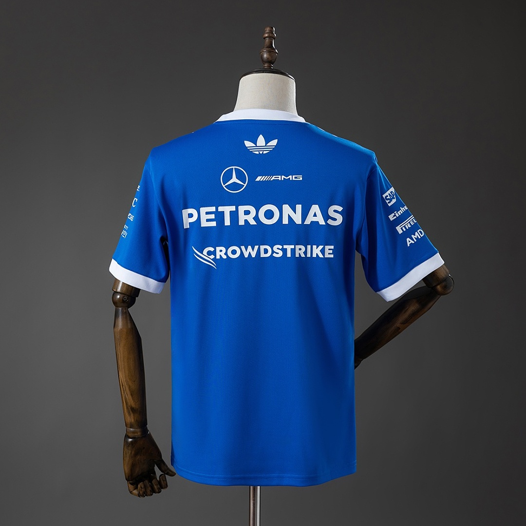 adidas x Mercedes-AMG Petronas F1 Team Blue Wonder T-shirt S-5XL 3
