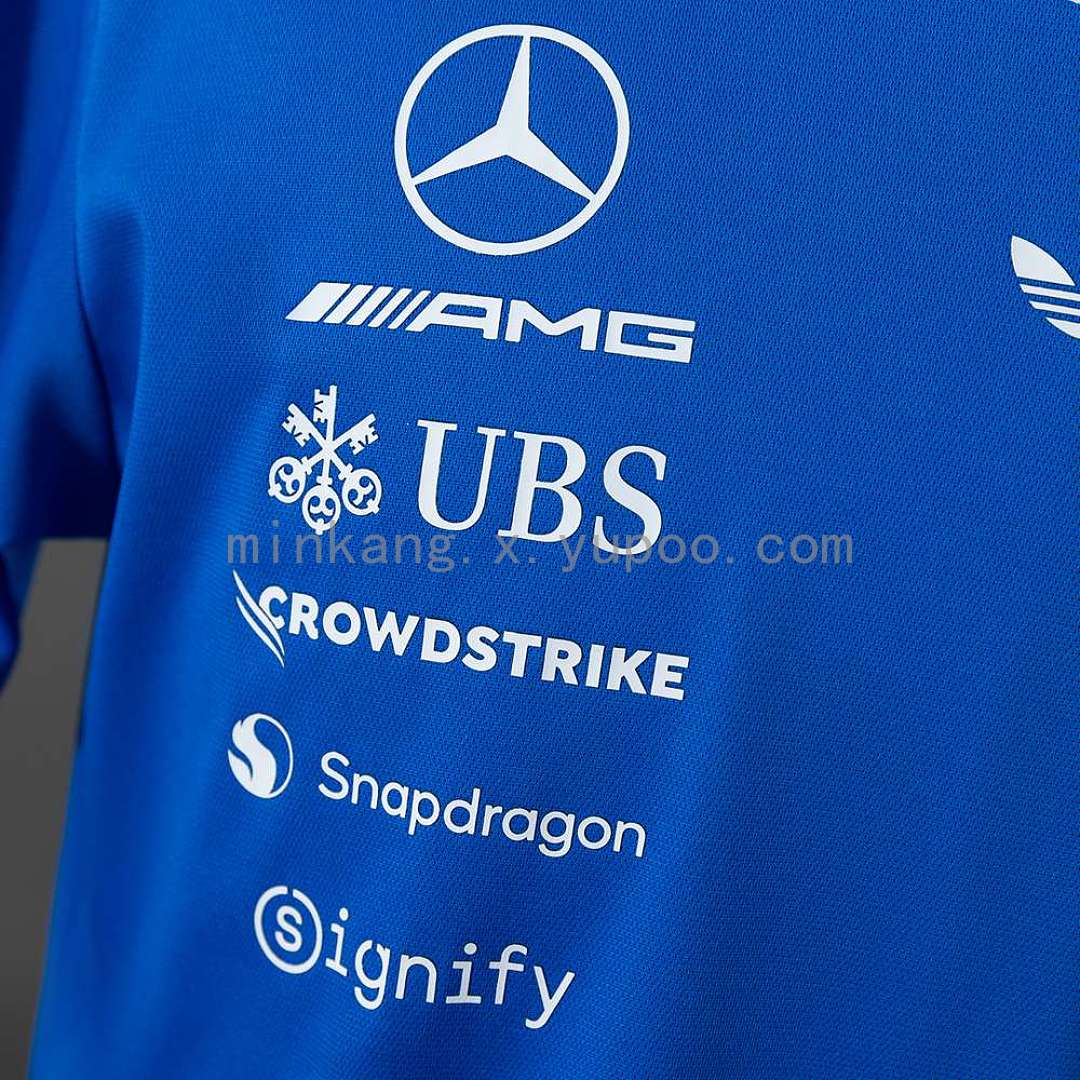 adidas x Mercedes-AMG Petronas F1 Team Blue Wonder T-shirt S-5XL 4