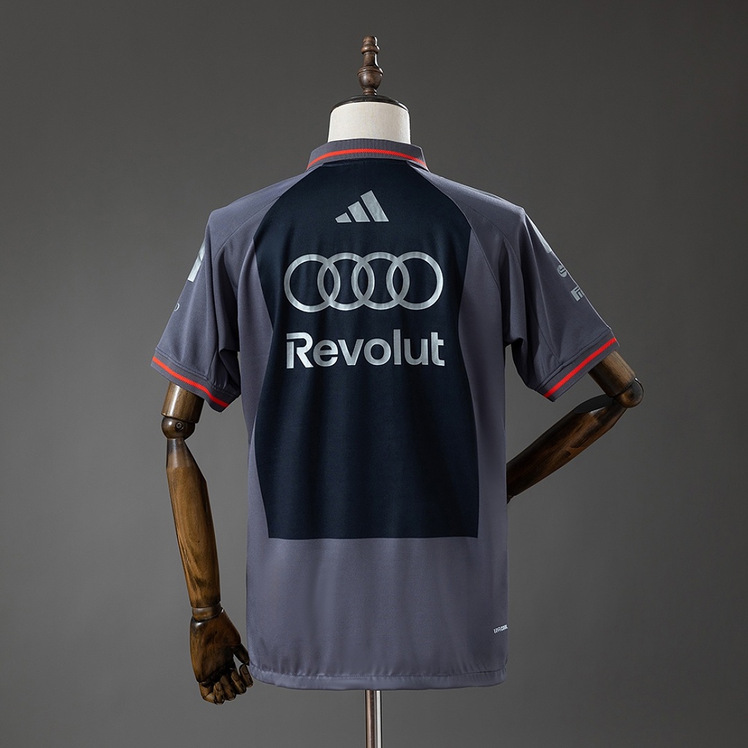 AUDI REVOLUT F1 2026 Dark Gray Polo S-5XL 2