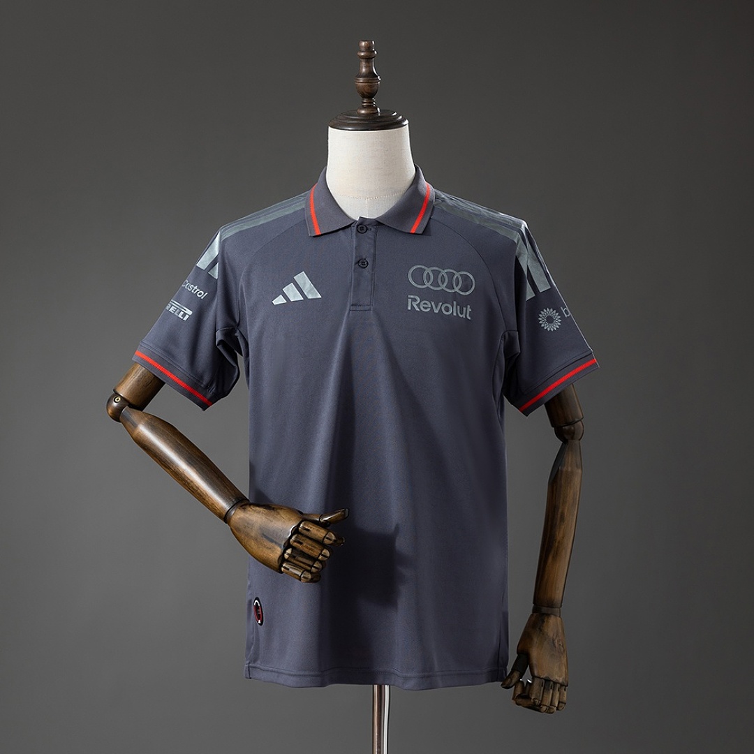 AUDI REVOLUT F1 2026 Dark Gray Polo S-5XL 3
