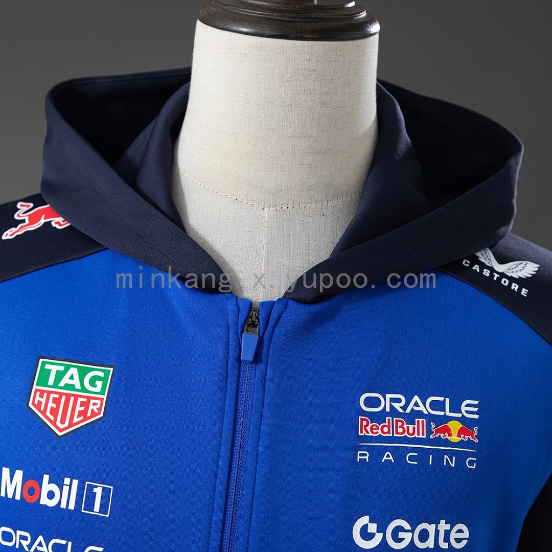 Castore 2026 Blue And Black Full-Zip Hooded Jacket S-3XL 9