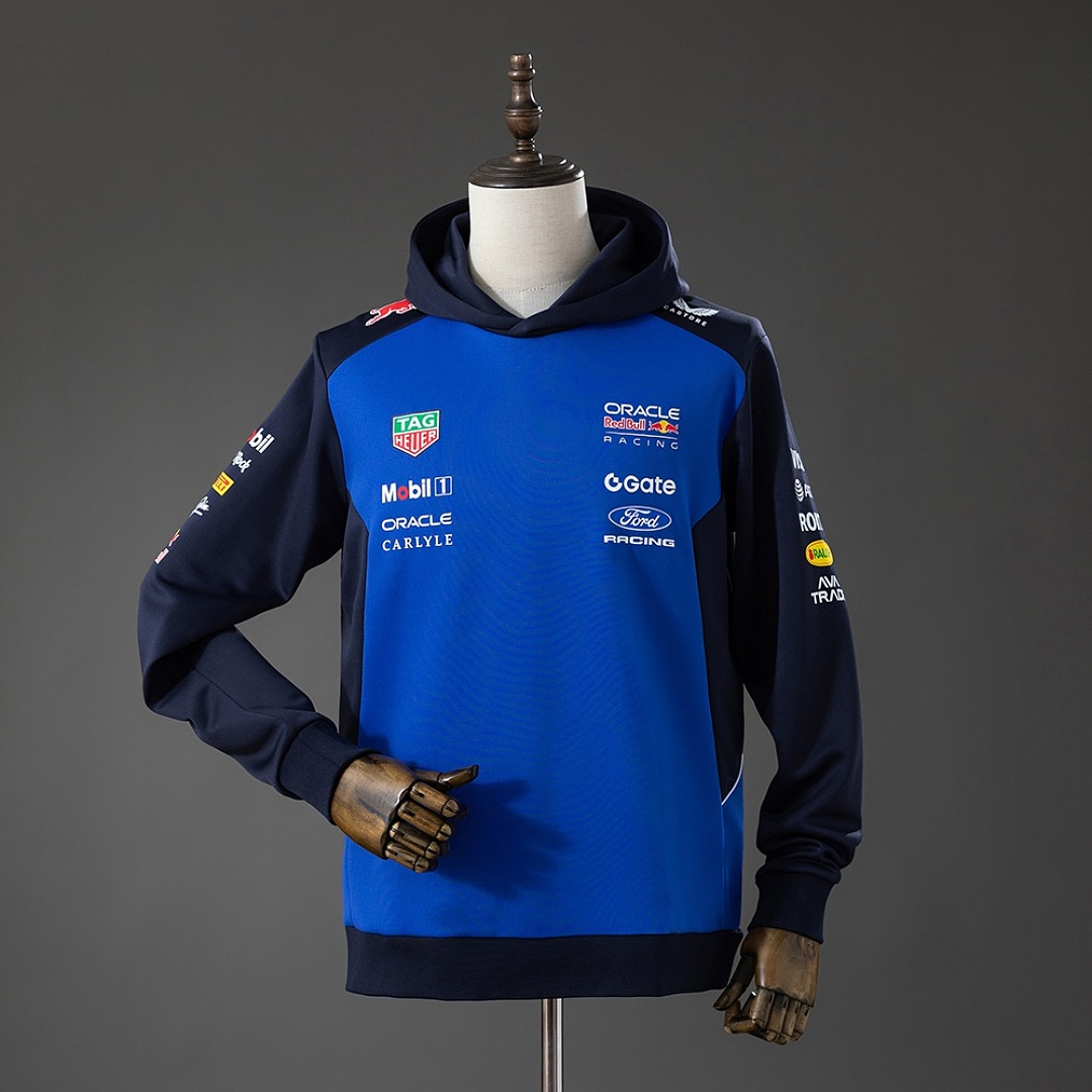 Castore 2026 Blue And Black Hoodie S-3XL