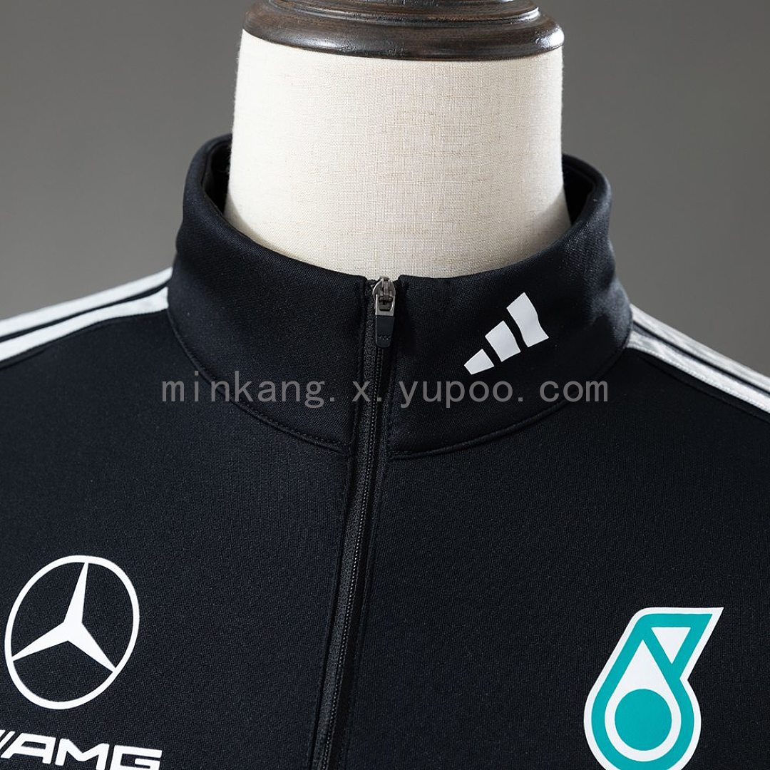 Mercedes-AMG Petronas F1 2026 Black Half-Zip Jacket S-3XL 6