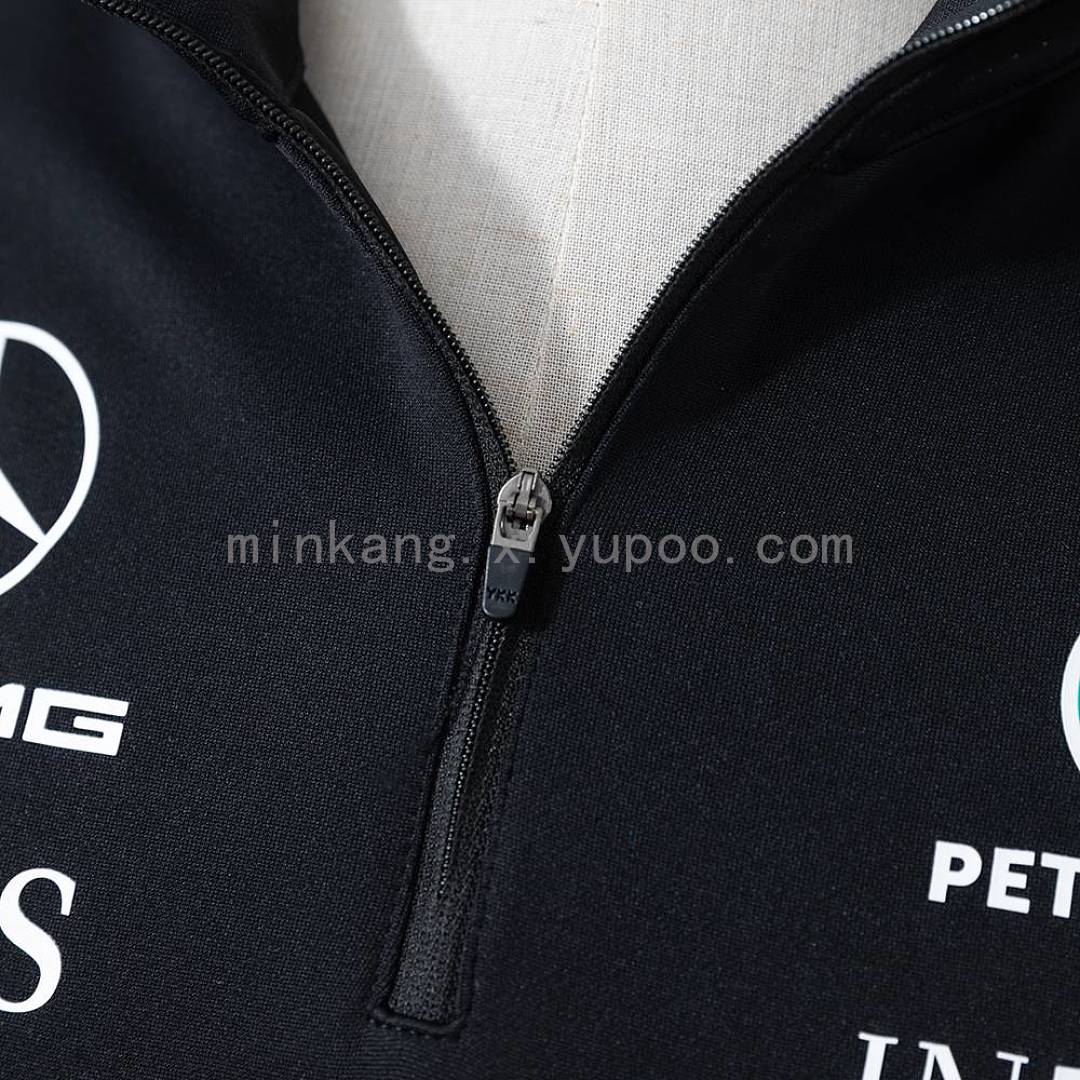 Mercedes-AMG Petronas F1 2026 Black Half-Zip Jacket S-3XL 10
