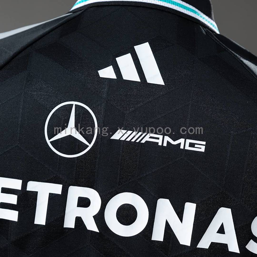 Mercedes-AMG Petronas F1 2026 Black Polo S-5XL 4