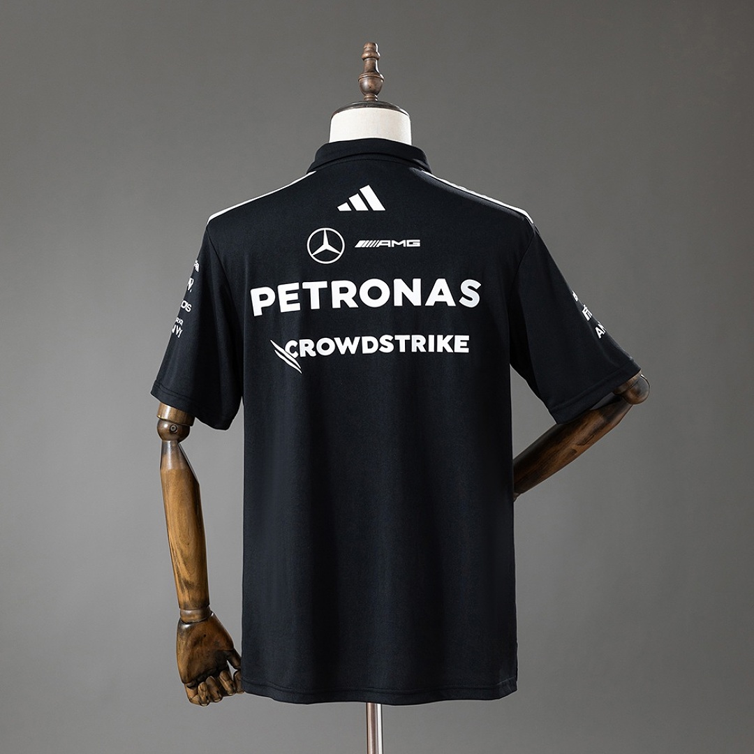 Mercedes-AMG Petronas F1 2026 Black Polo S-5XL-1 2