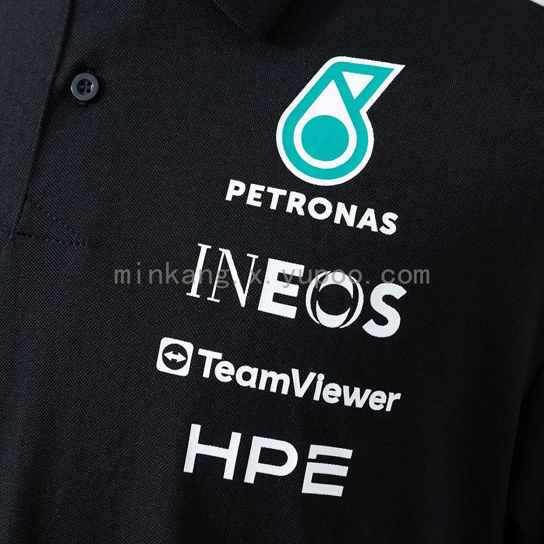 Mercedes-AMG Petronas F1 2026 Black Polo S-5XL-1 9