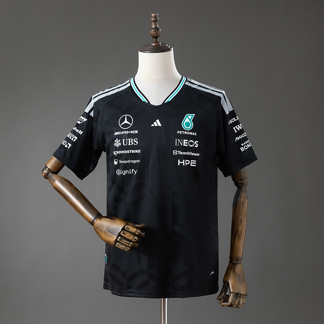 Mercedes-AMG PETRONAS F1 2026 Black T-shirt S-5XL