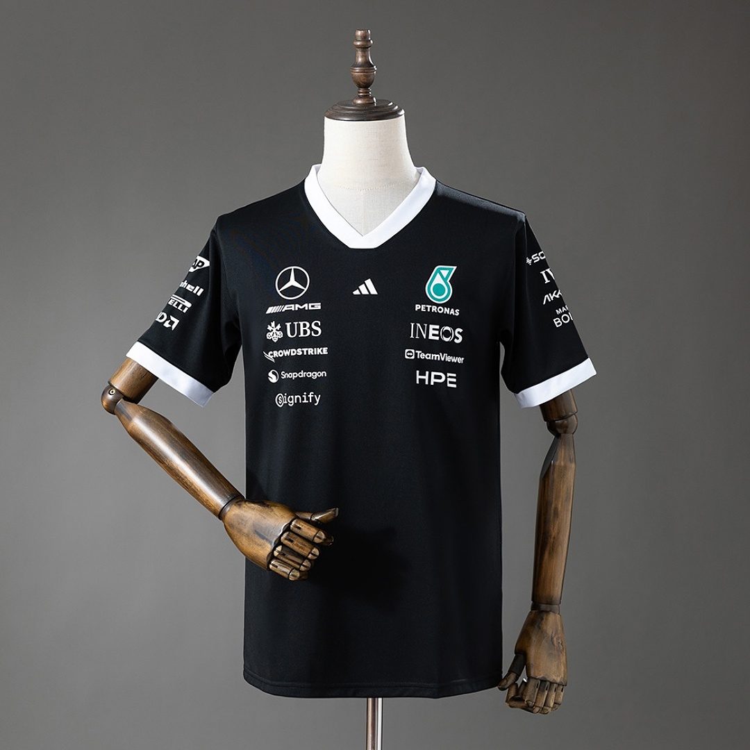 Mercedes-AMG PETRONAS F1 2026 Black T-shirt S-5XL-1 3