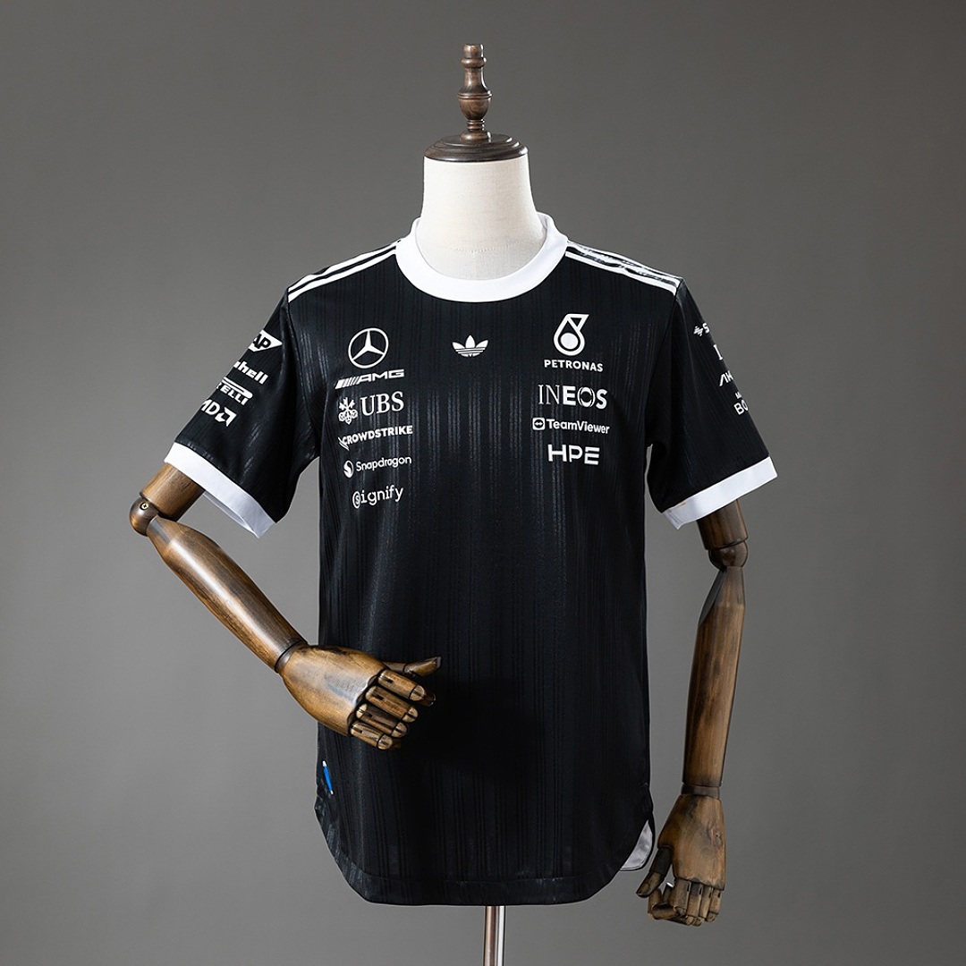 Mercedes-AMG Petronas F1 2026 player version Black T-shirt S-5XL-2 3