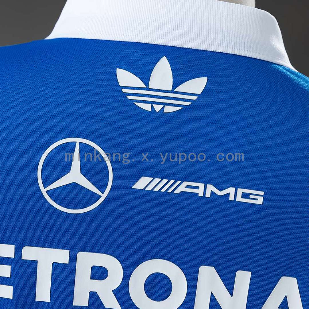 Mercedes-AMG Petronas F1 2026 Blue Polo S-5XL 8