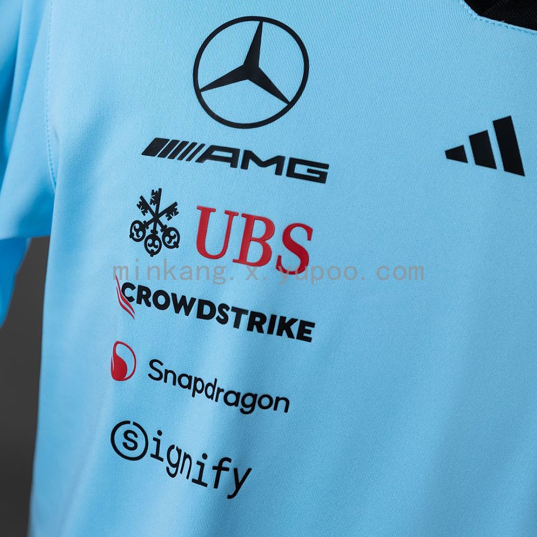 Mercedes-AMG Petronas F1 2026 Blue T-shirt S-5XL 8