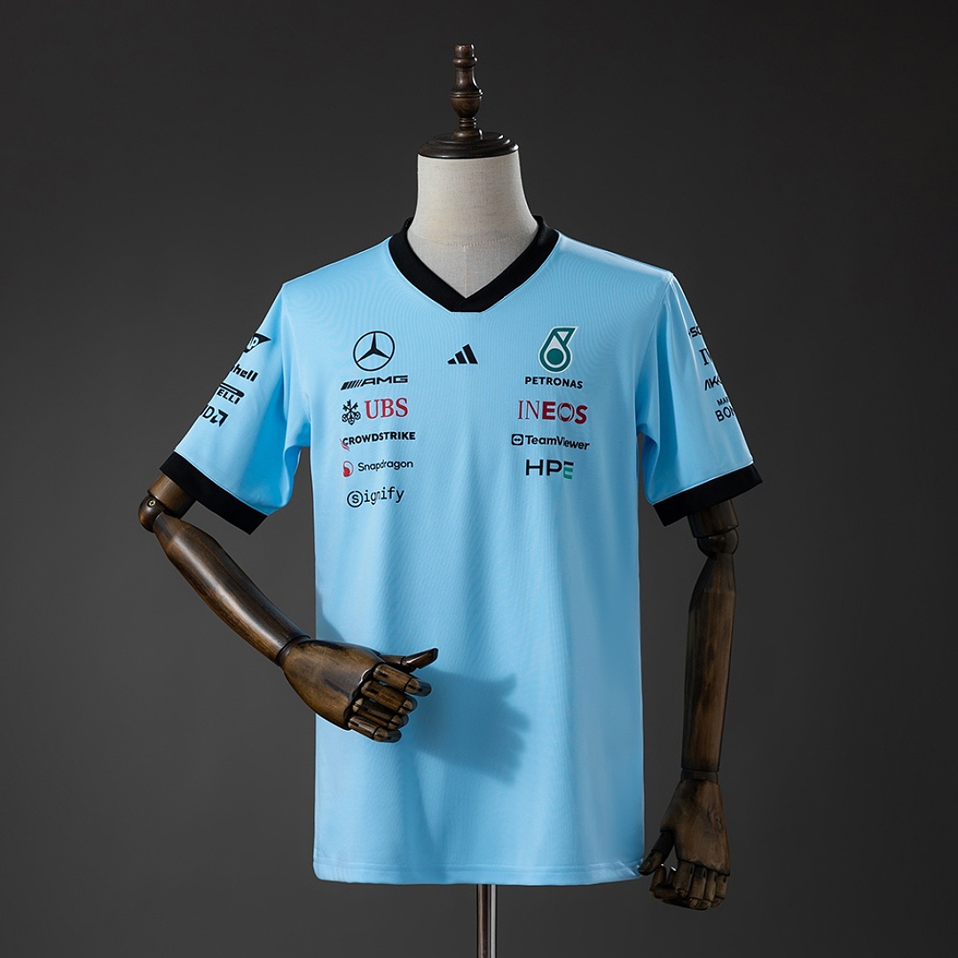 Mercedes-AMG Petronas F1 2026 Blue T-shirt S-5XL