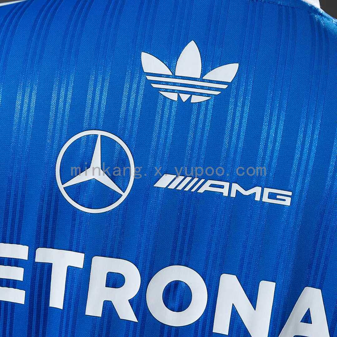 Mercedes-AMG Petronas F1 2026 player version Blue T-shirt S-5XL-1 7