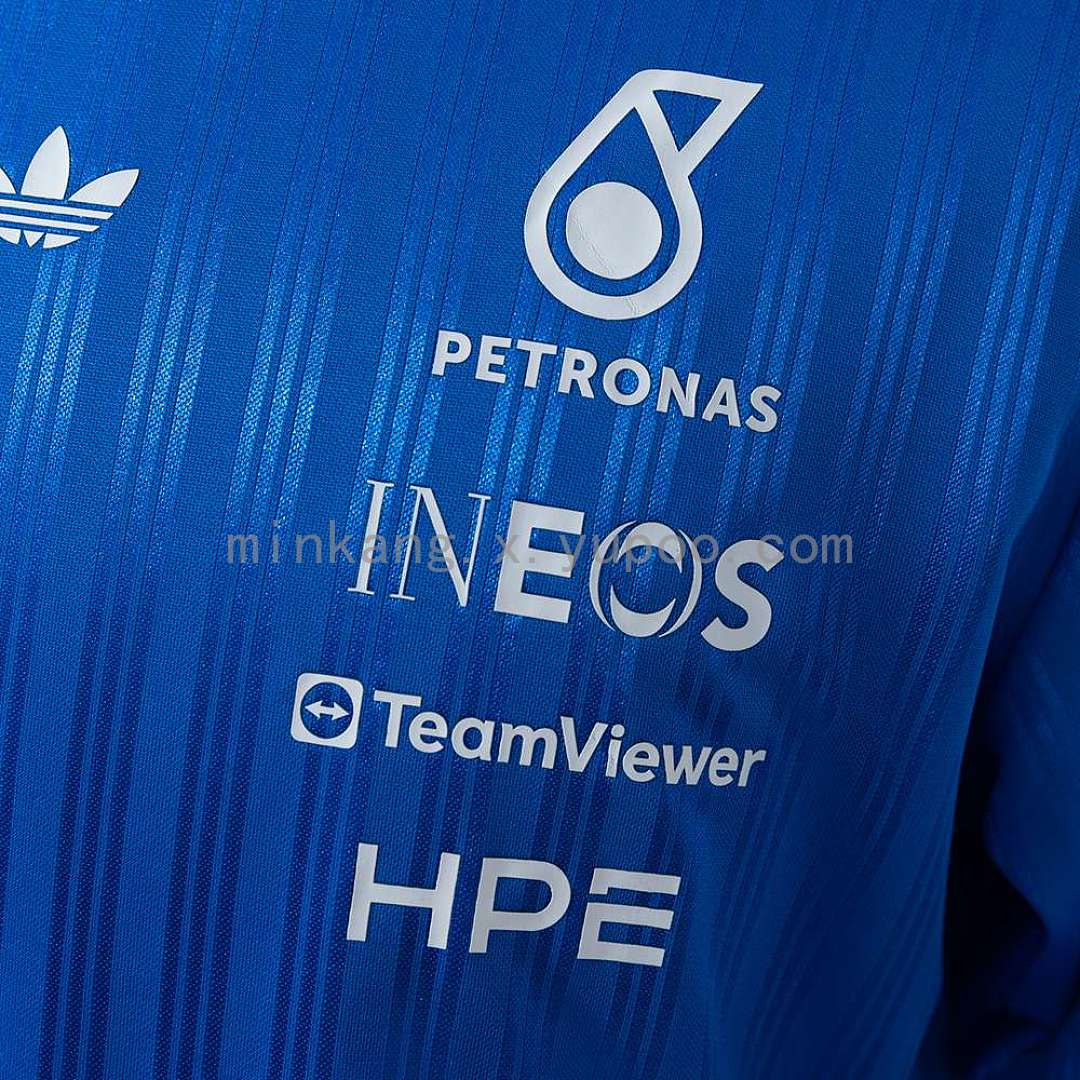 Mercedes-AMG Petronas F1 2026 player version Blue T-shirt S-5XL-1 8