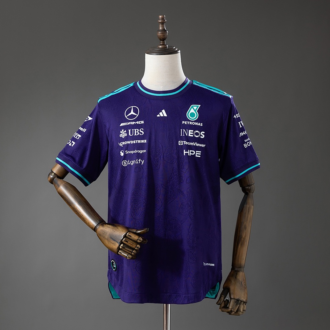 Mercedes-AMG Petronas F1 2026 player version Purple T-shirt S-5XL 11