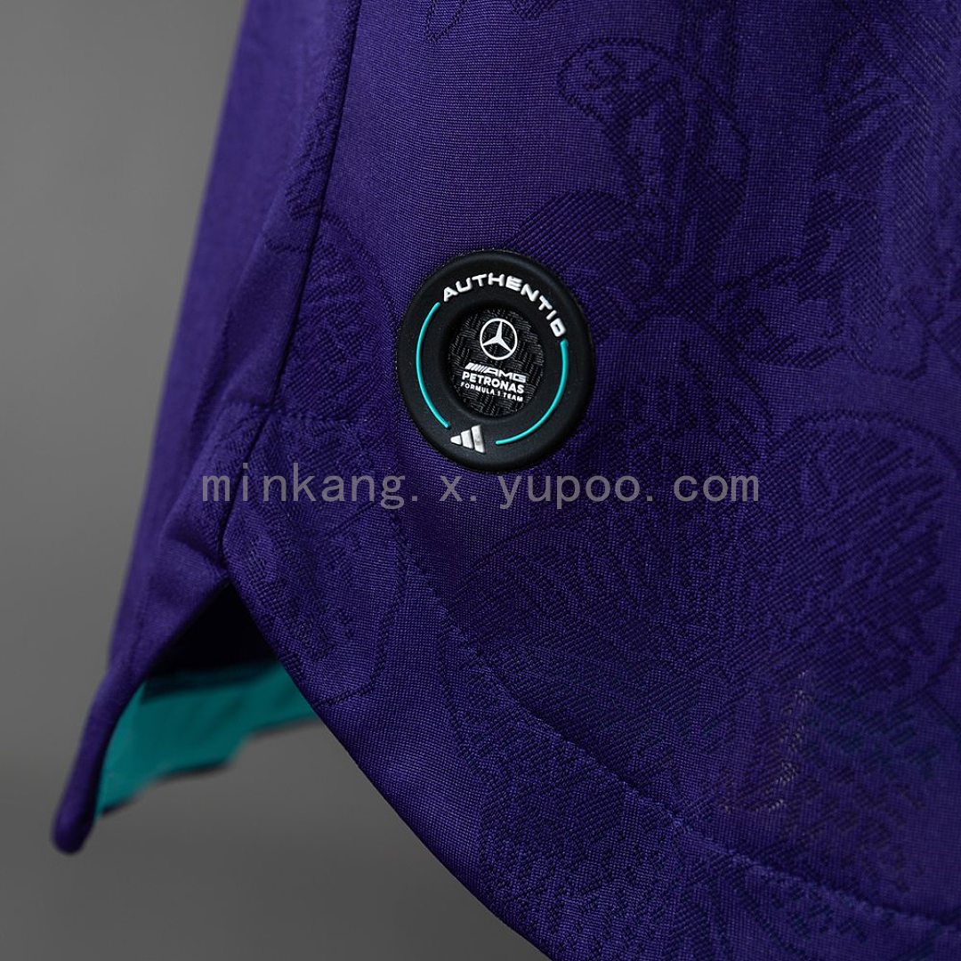 Mercedes-AMG Petronas F1 2026 player version Purple T-shirt S-5XL 9