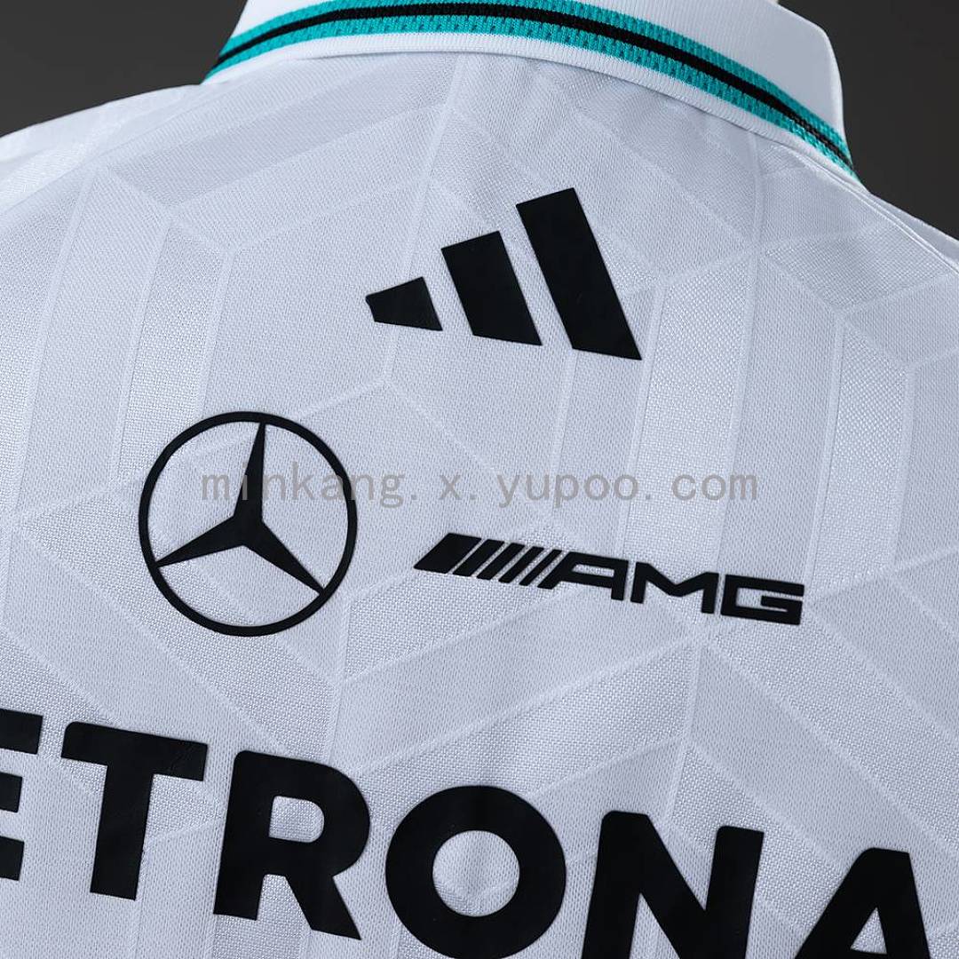Mercedes-AMG Petronas F1 2026 White Polo S-5XL 6
