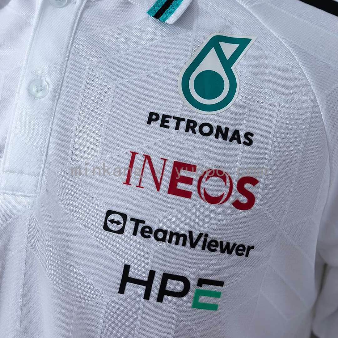 Mercedes-AMG Petronas F1 2026 White Polo S-5XL 7